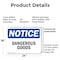 Signmission Safety Culture Sign, 24 in Width, Plastic, Rectangle OS-2PACK-NS-P-1824-L-10931 - alternate 2